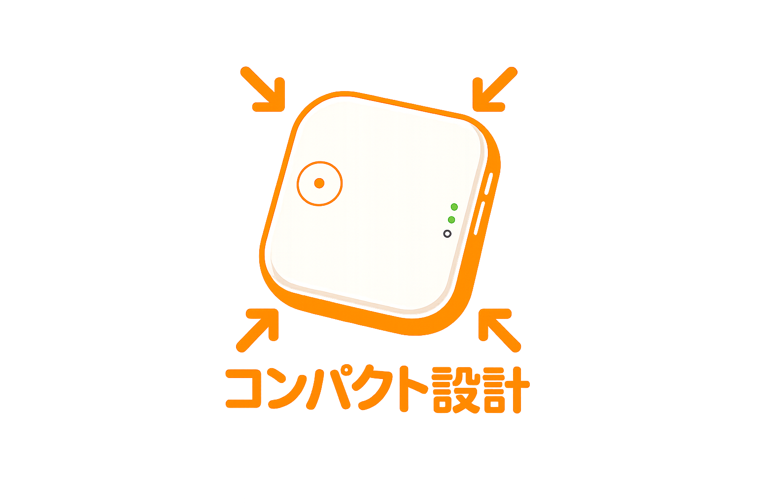 コンパクト設計